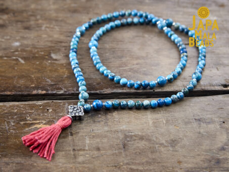 Blue Lace Agate Full Mala