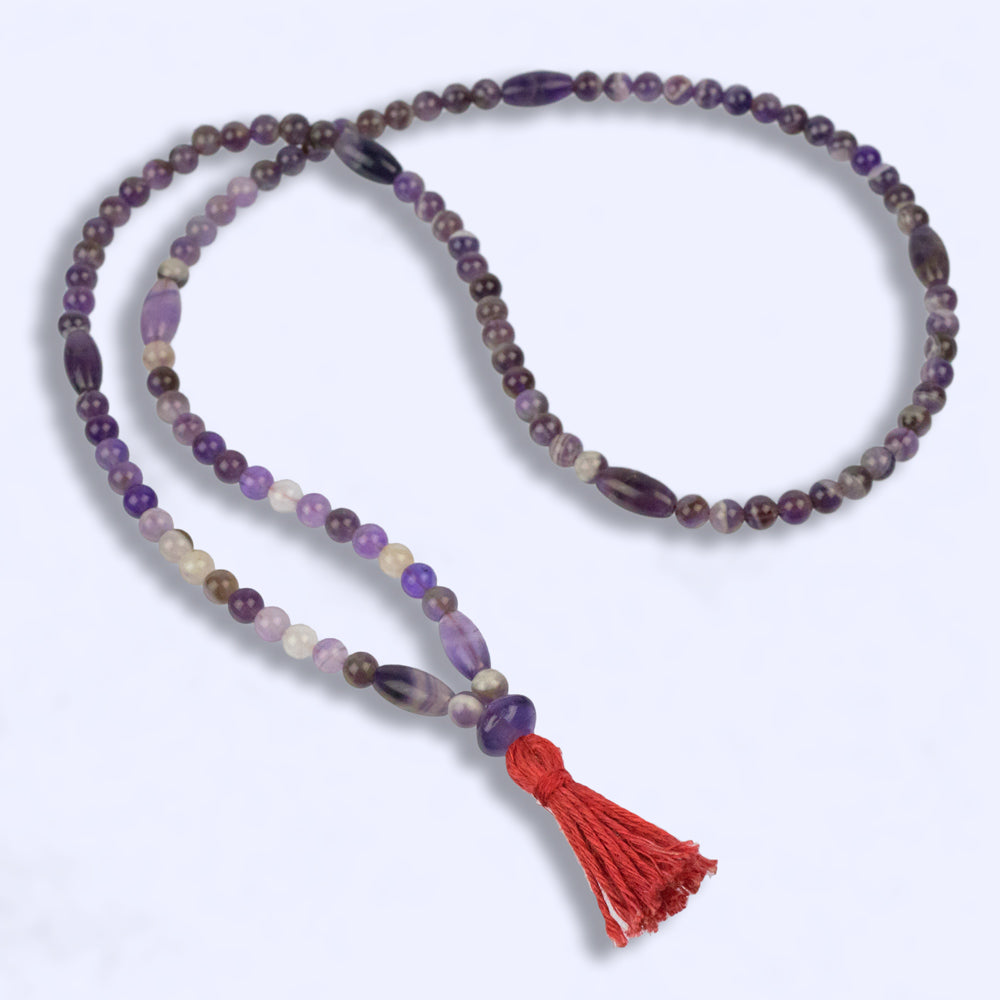 Amethyst Full Necklace Mala