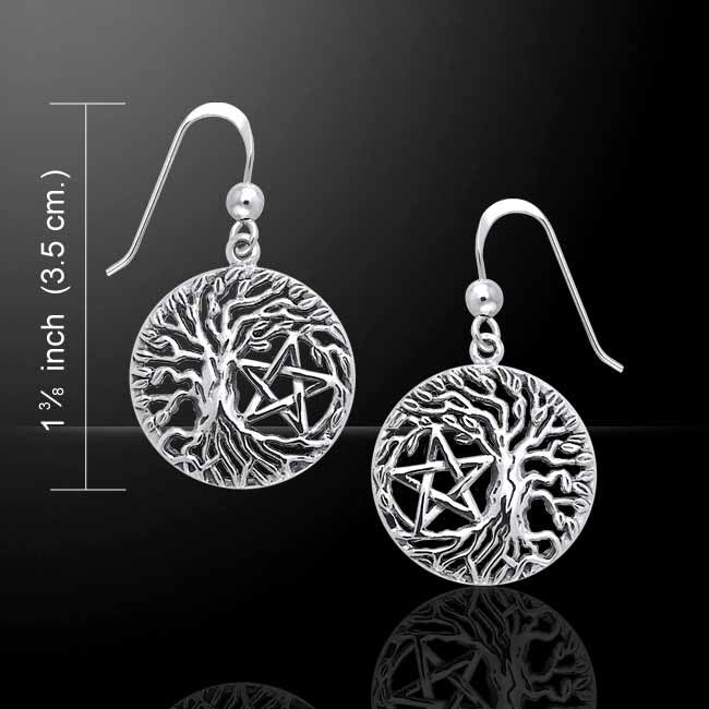 Altar Pentacle Earrings