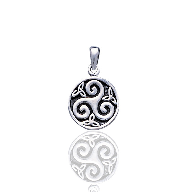 Triple Spiral Pendant