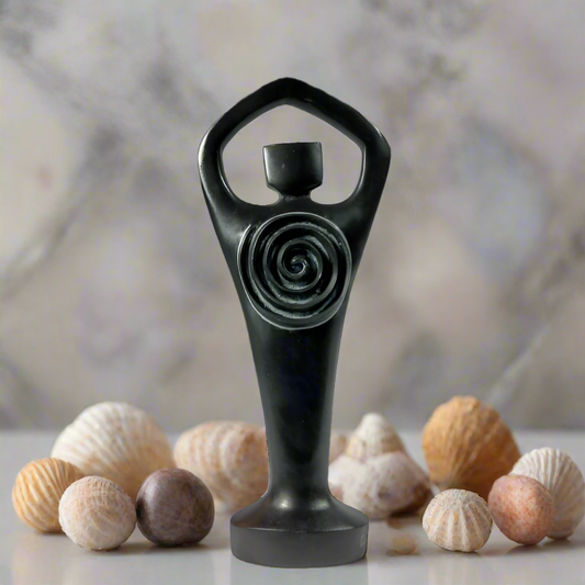 black mini spiral god Abby Willowroot