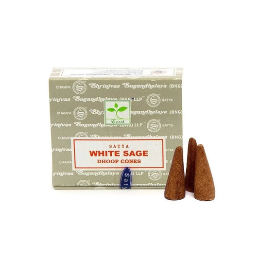 Satya White Sage Incense Cones