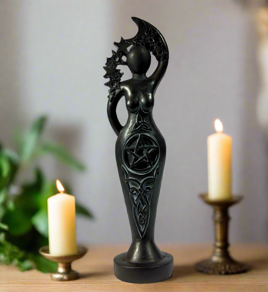 Pentacle Goddess Statue