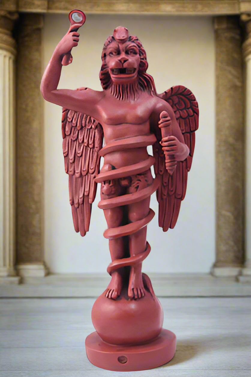 Greek Roman Mithras Aeon God statue