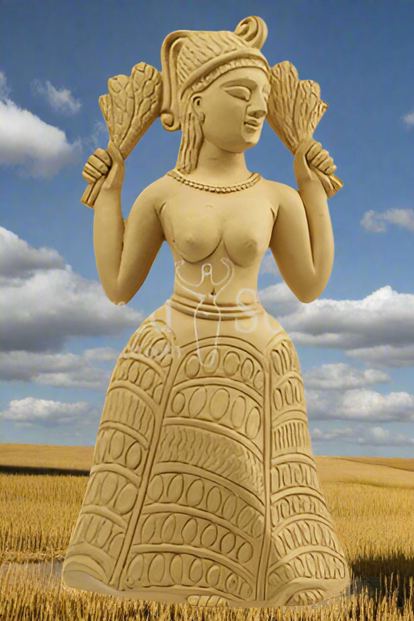 Babylonian Astarte Grain Goddess statue