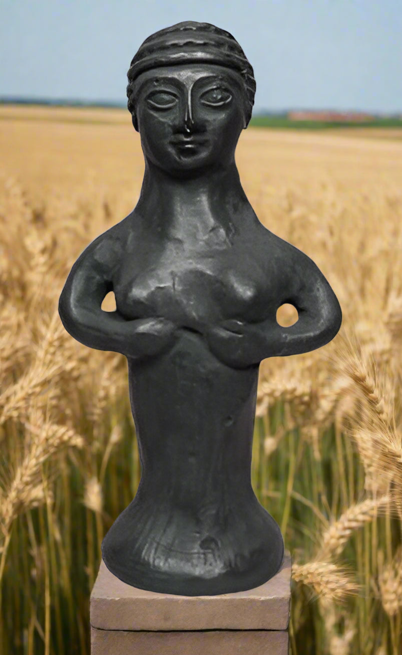 Asherah Hebrew Grain Bread Goddess statue