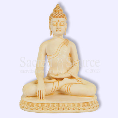 buddha statue earth witness mudra – Sacred Source