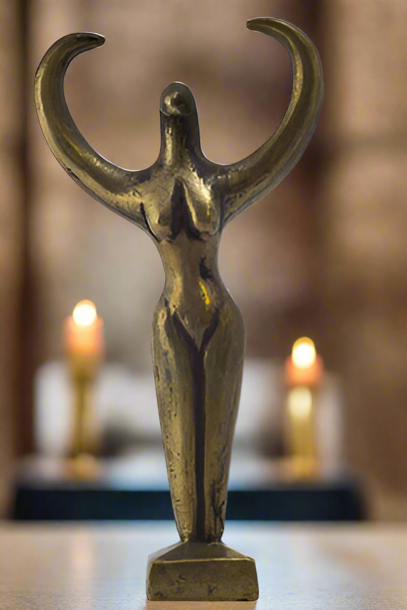Nile Goddess Egyptian statue