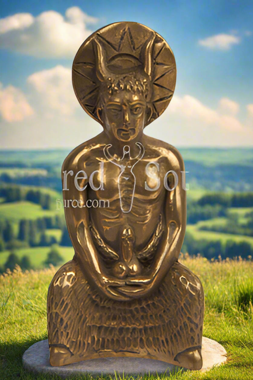 Satyr Herne Green Man statue