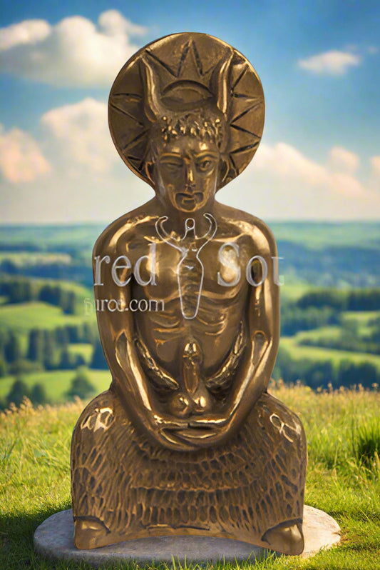 Satyr Herne Green Man statue