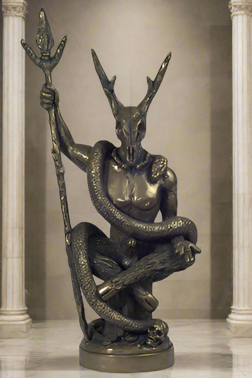 Witch Lord Statue by Christopher Orapello