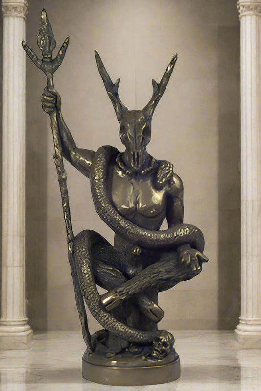 Witch Lord Statue by Christopher Orapello