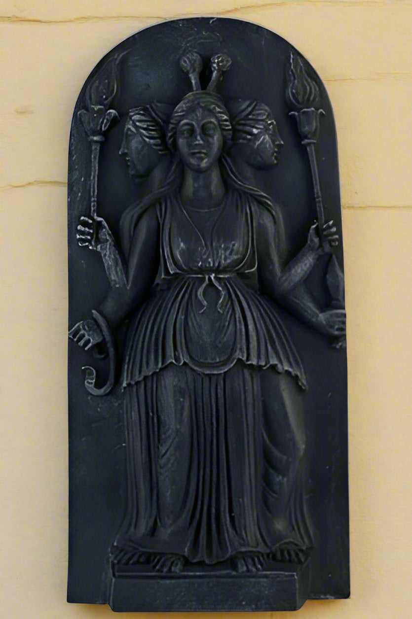 Hecate Greek Roman Triple Goddess plaque