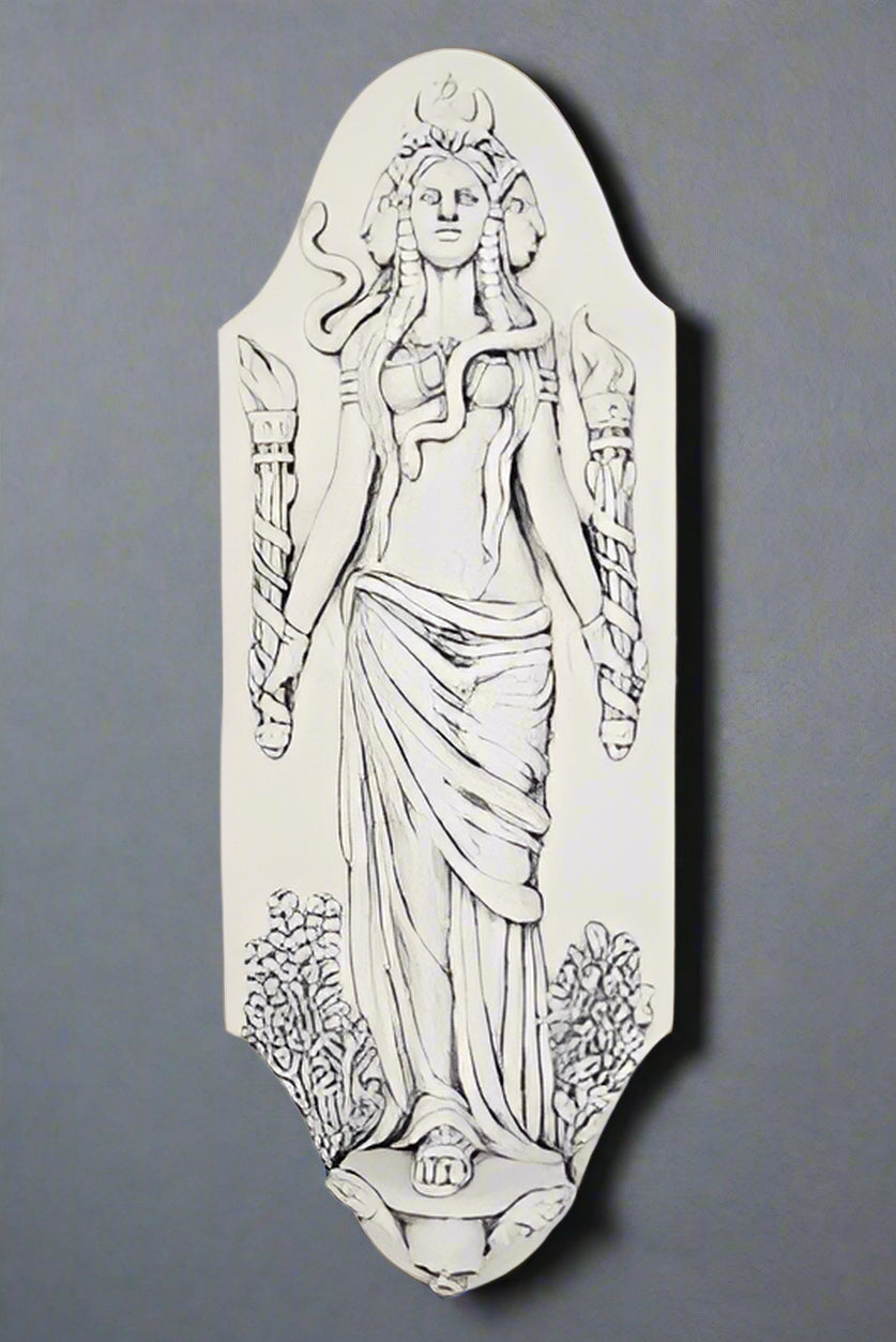 Hekate Plaque by Jeff Cullen