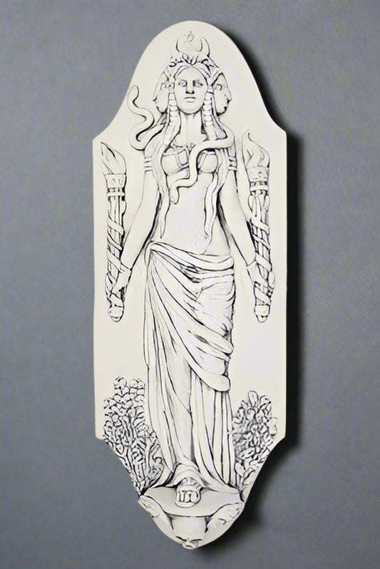 Hekate Plaque by Jeff Cullen