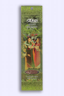 Hari Amber and Sandlewood Incense Sticks