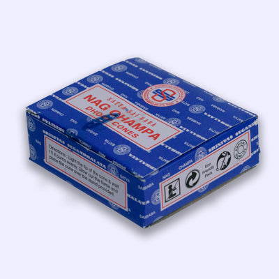 Nag Champa Incense Cones - 12 cone box