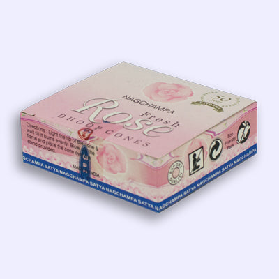 Satya Fresh Rose Incense Cones