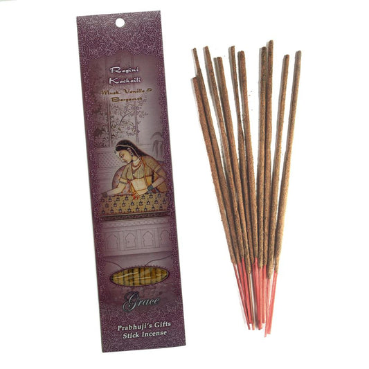 Ragini Kachaili - Musk Vanilla and Bergamot Stick Incense