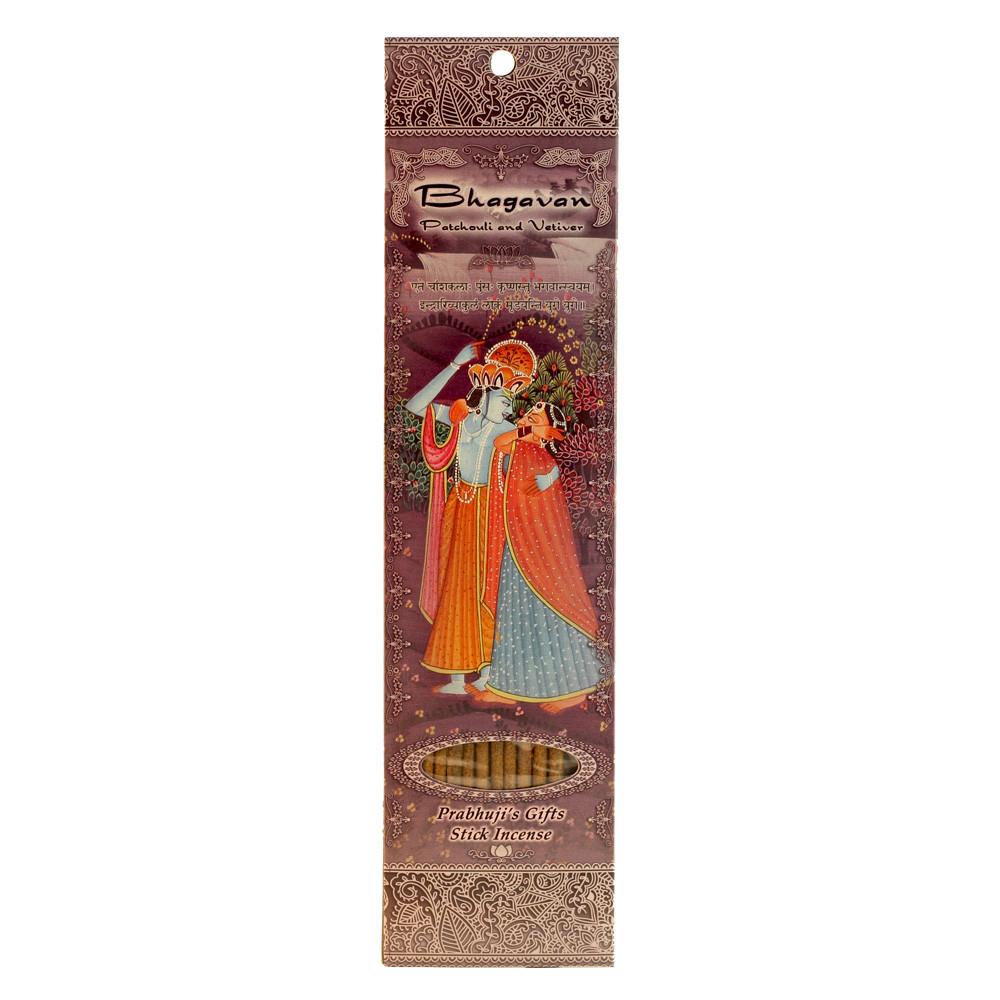 Bhagavan - Patchouli and Vetiver Stick Incense