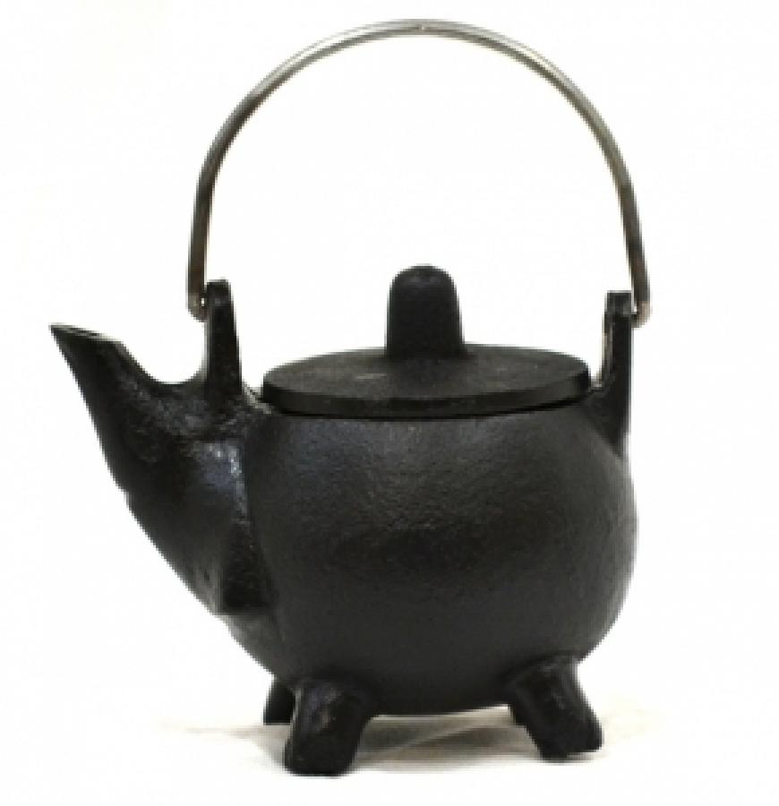 Cast Iron Cauldron w/Lid