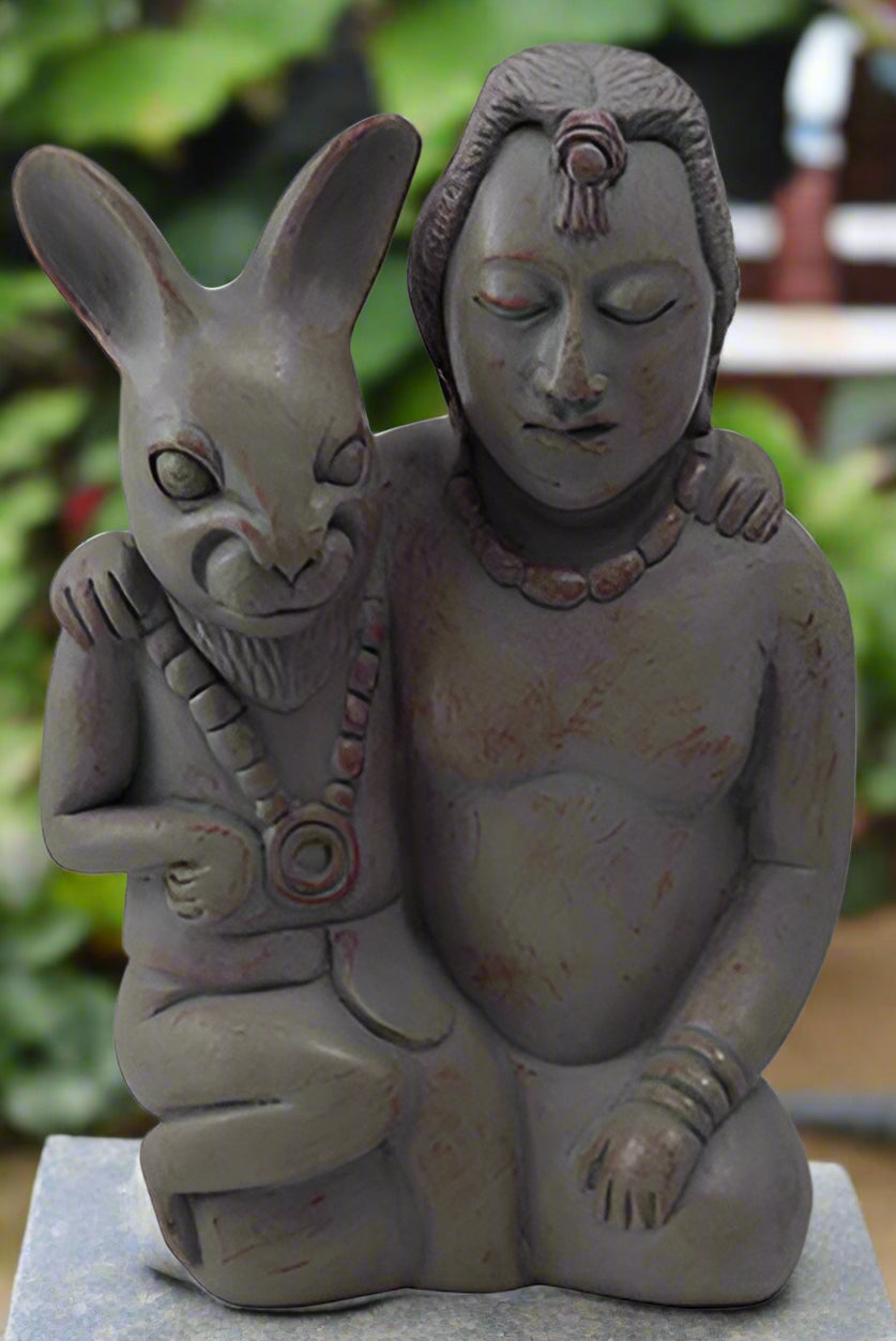 Ixchel Mayan Maiden Goddess statue