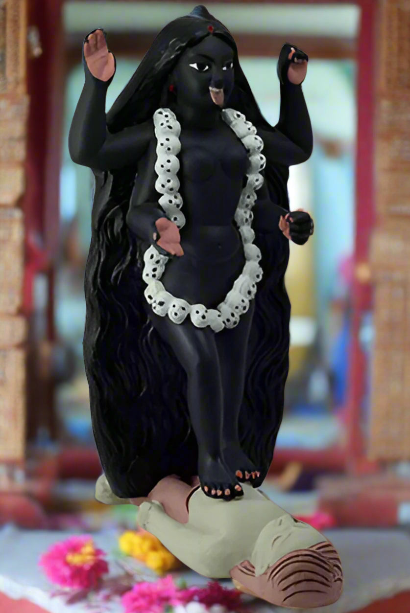 Kali Shiva Hindu Bangladesh Goddess statue