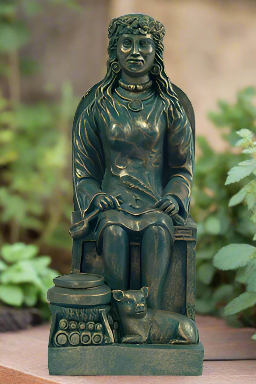 Kerridwen Celtic Mother Goddess statue