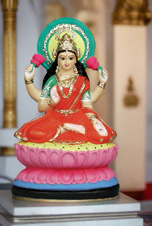 Laxshmi Hindu Good Luck Goddess statue