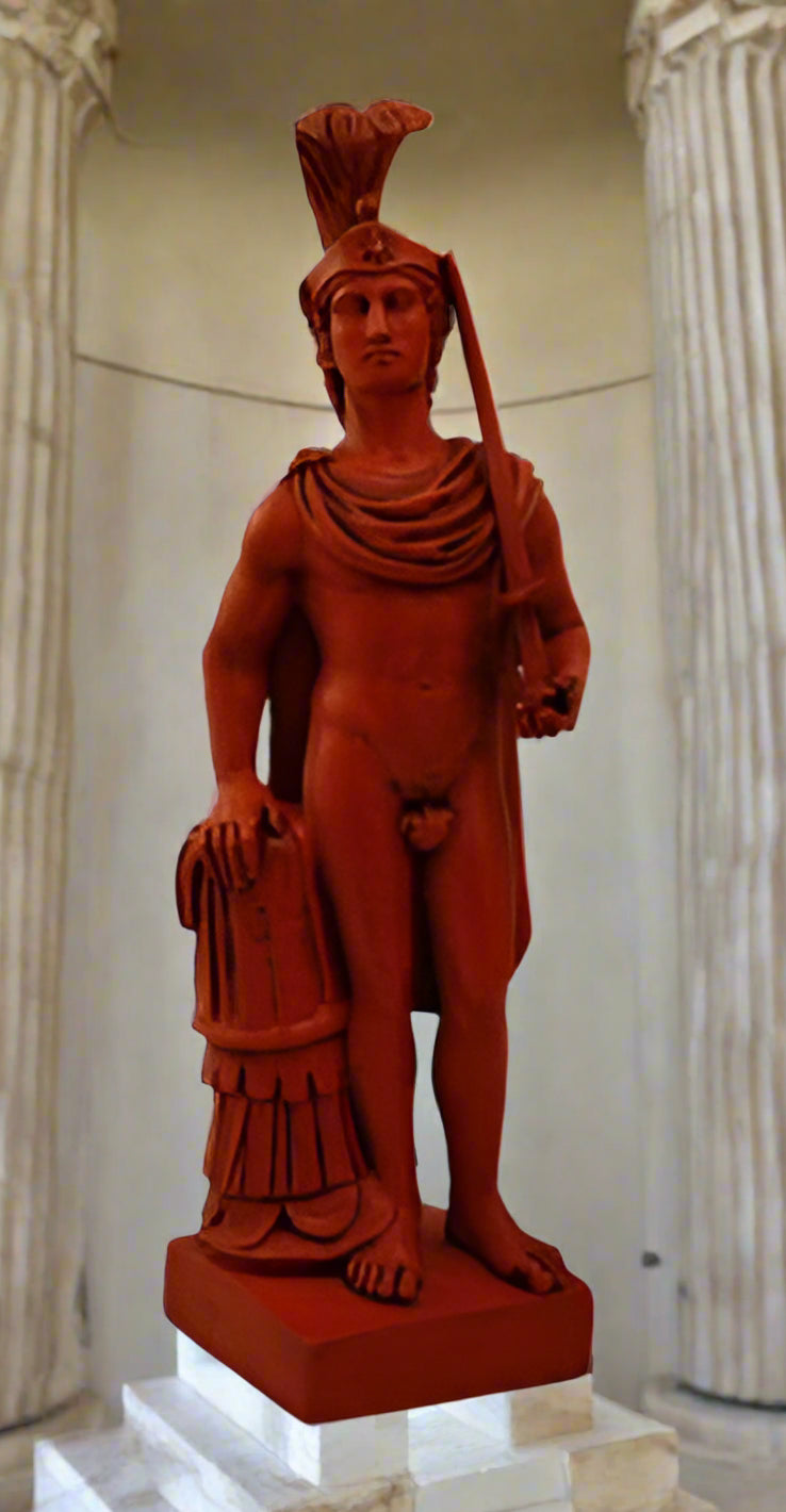 Mars Greek Roman God statue