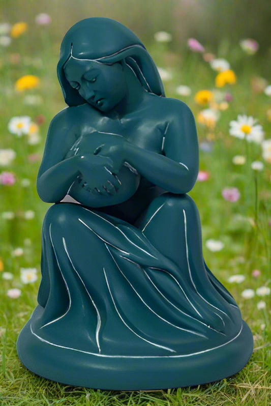 Modern Madonna Mother Goddess Earth statue Kennon Williams