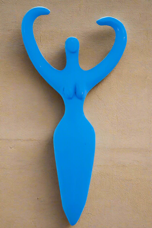 Nile Goddess Egyptian blue mini statue