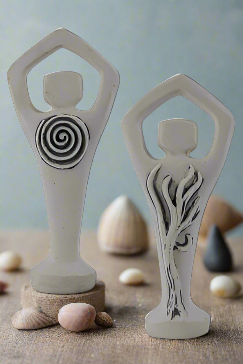 Spiral Lord Pagan God mini statue Abby Willowroot