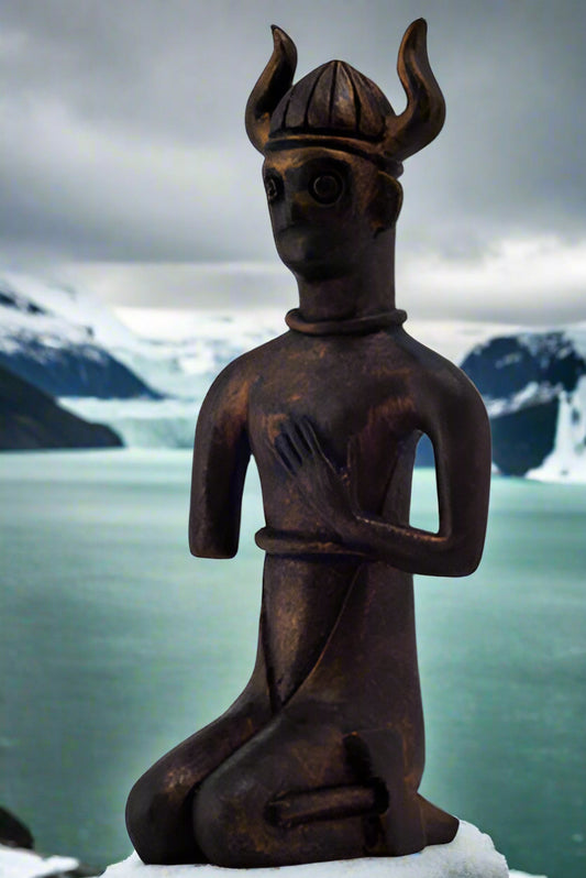 Tyr Norse God statue