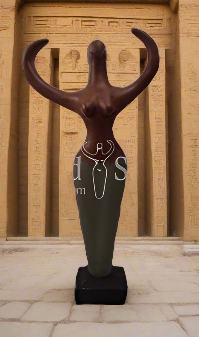 Nile Goddess Egyptian statue