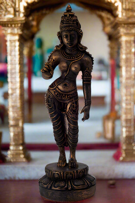 Parvati Hindu Mountain Mother Goddess statue