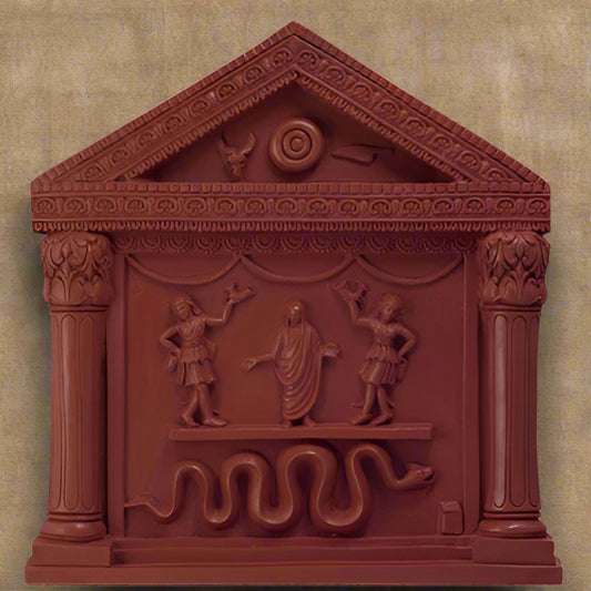 Penates Lares Greek Roman Household Gods plaque