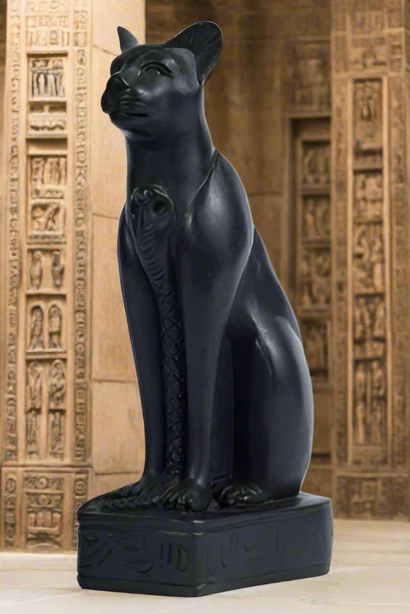Bast Egyptian Cat Goddess statue