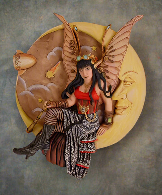 Steampunk Fairy Plaque Mickie Mueller