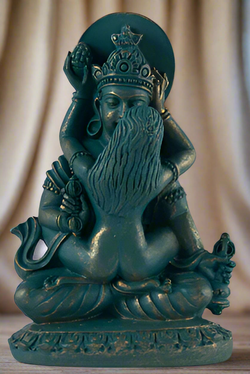 Shiva Shakti Hindu God Goddess statue