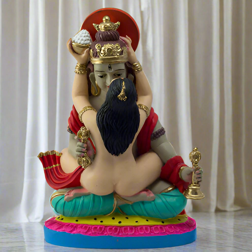 Shiva Shakti Hindu God Goddess statue