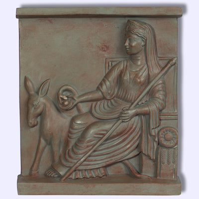 Vesta Pales Greek Roman Goddess plaque
