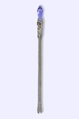 Goddess Power Wand with Purple Crystal