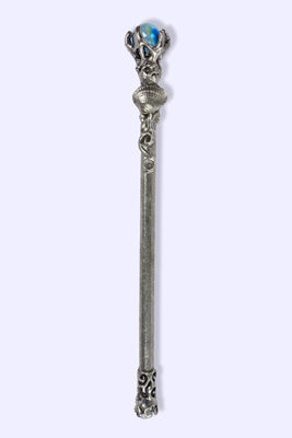 Yemaya Shell Wand with Aqua Sphere
