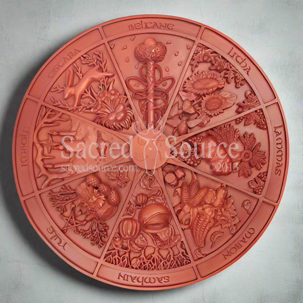 Year Wheel Celtic Holiday Season plaque Mickie Mueller