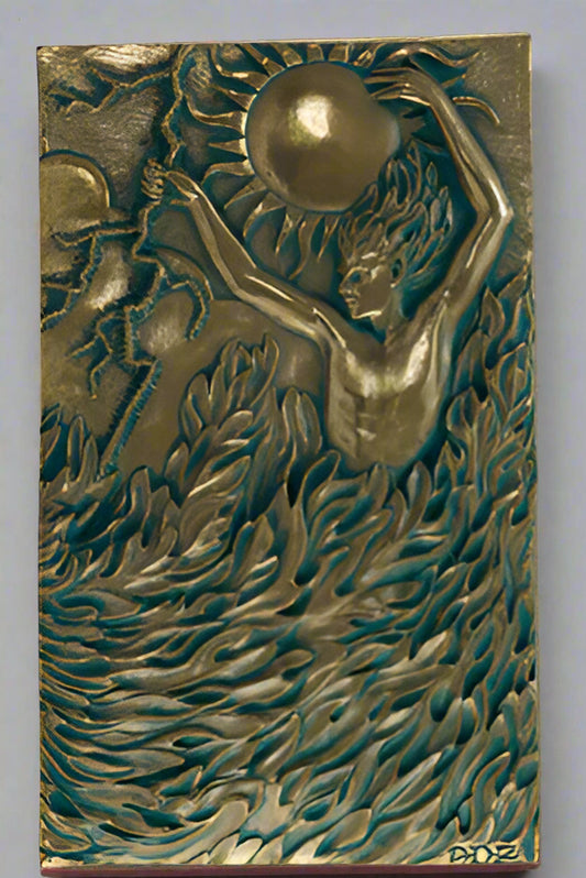 Fire Element Plaque Ann Zeleny