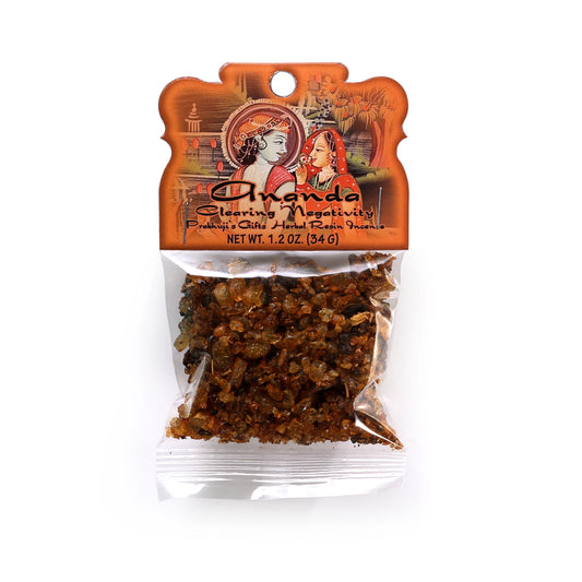 Prabhujis Ananda Clearing Negativity Resin Incense