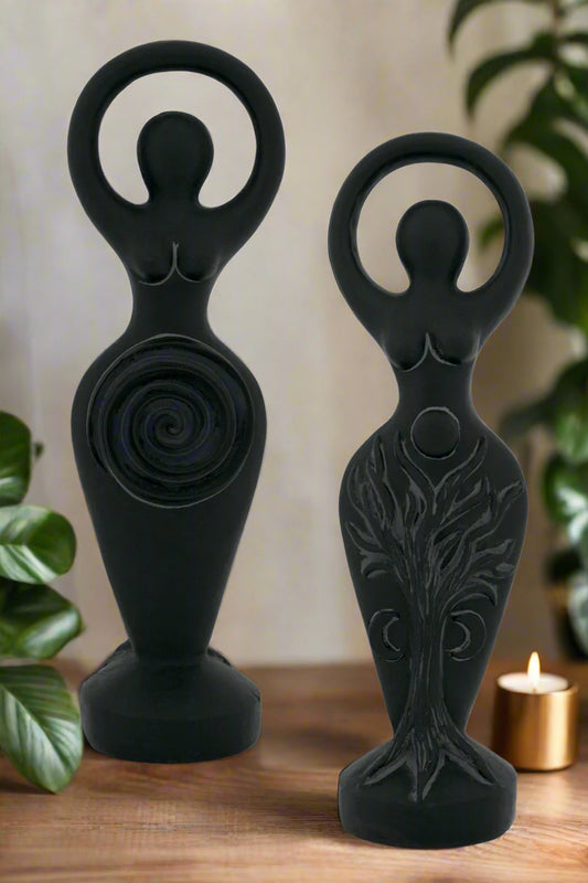 Black Spiral Goddess Abby Willowroot