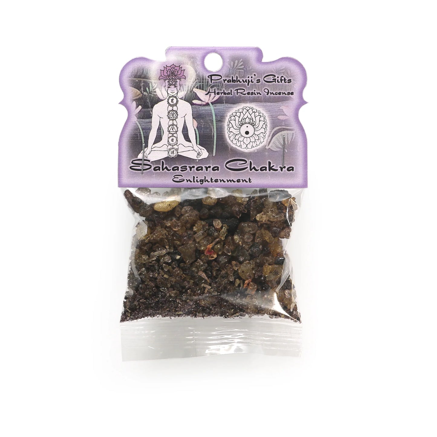 Prabhujis Crown Chakra Resin Incense
