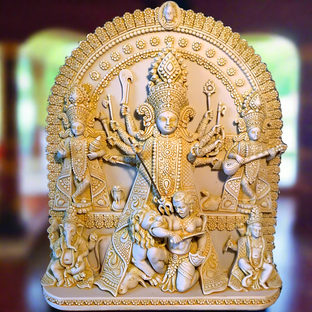 Durga Family Plaque